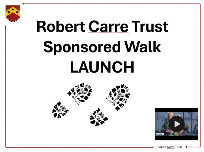 poster advertising school sponsored walk