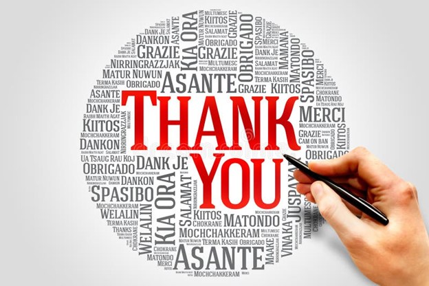 Thank you in many languages