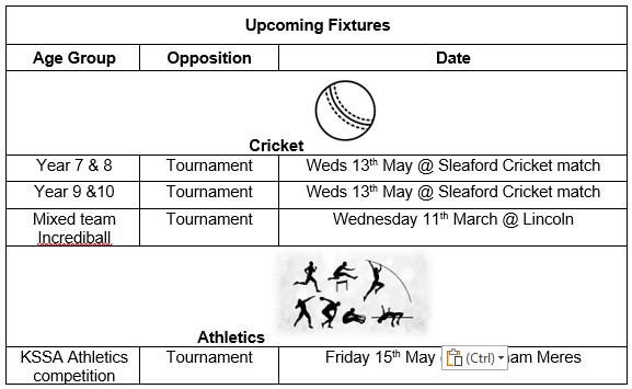 upcoming sporting fixtures