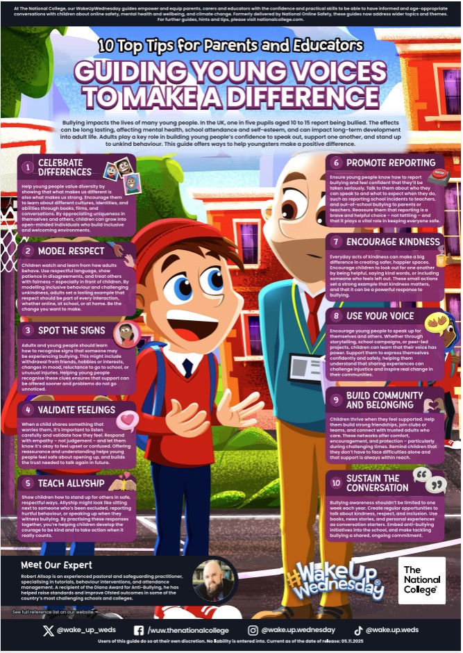 anti bullying poster