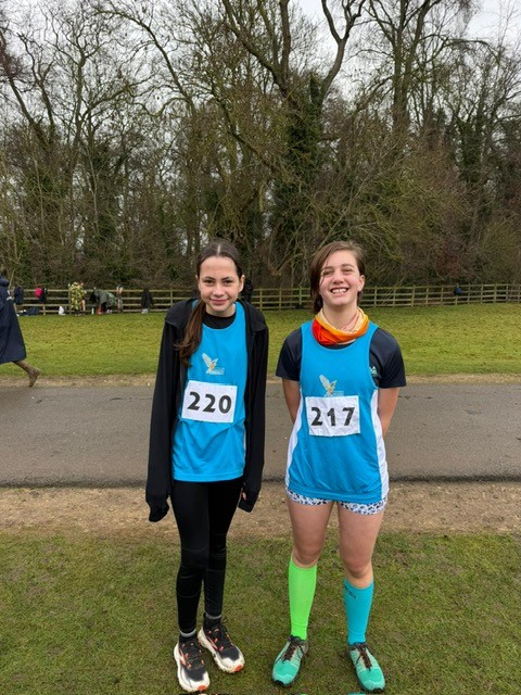 Eva and Issie - cross country runners
