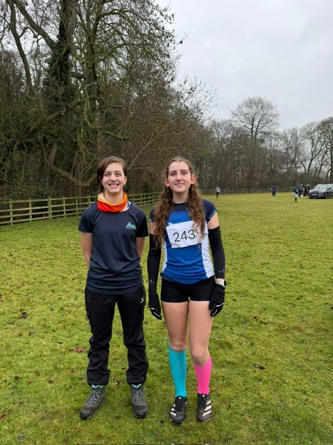 Issie and Olivia - cross country runners