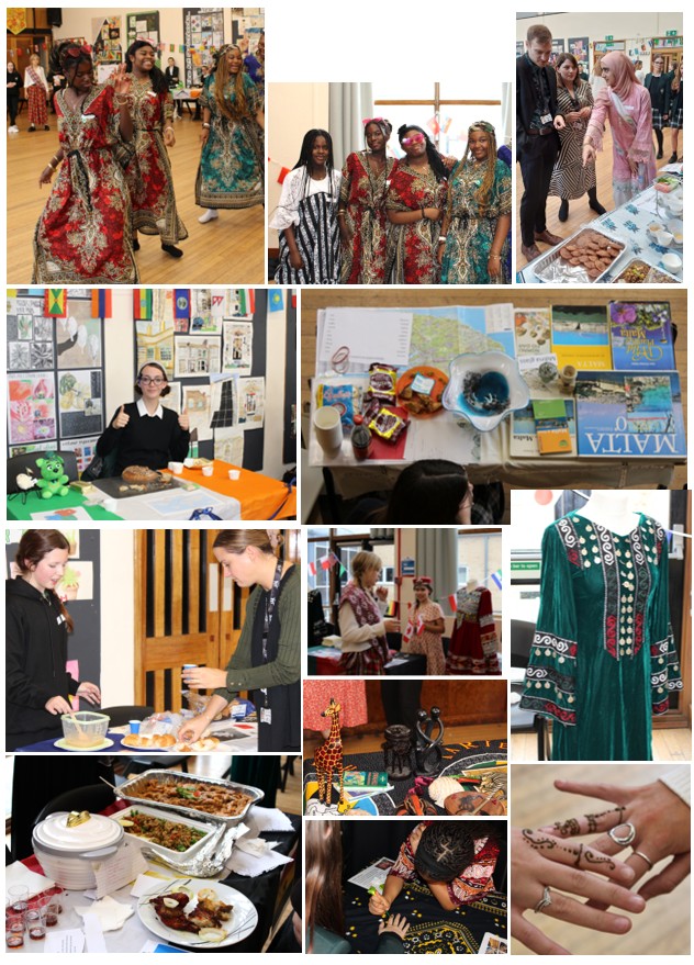 photos of various cultures being celebrated