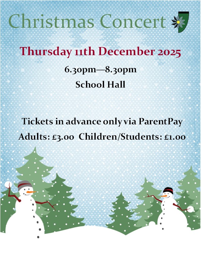 Xmas concert poster